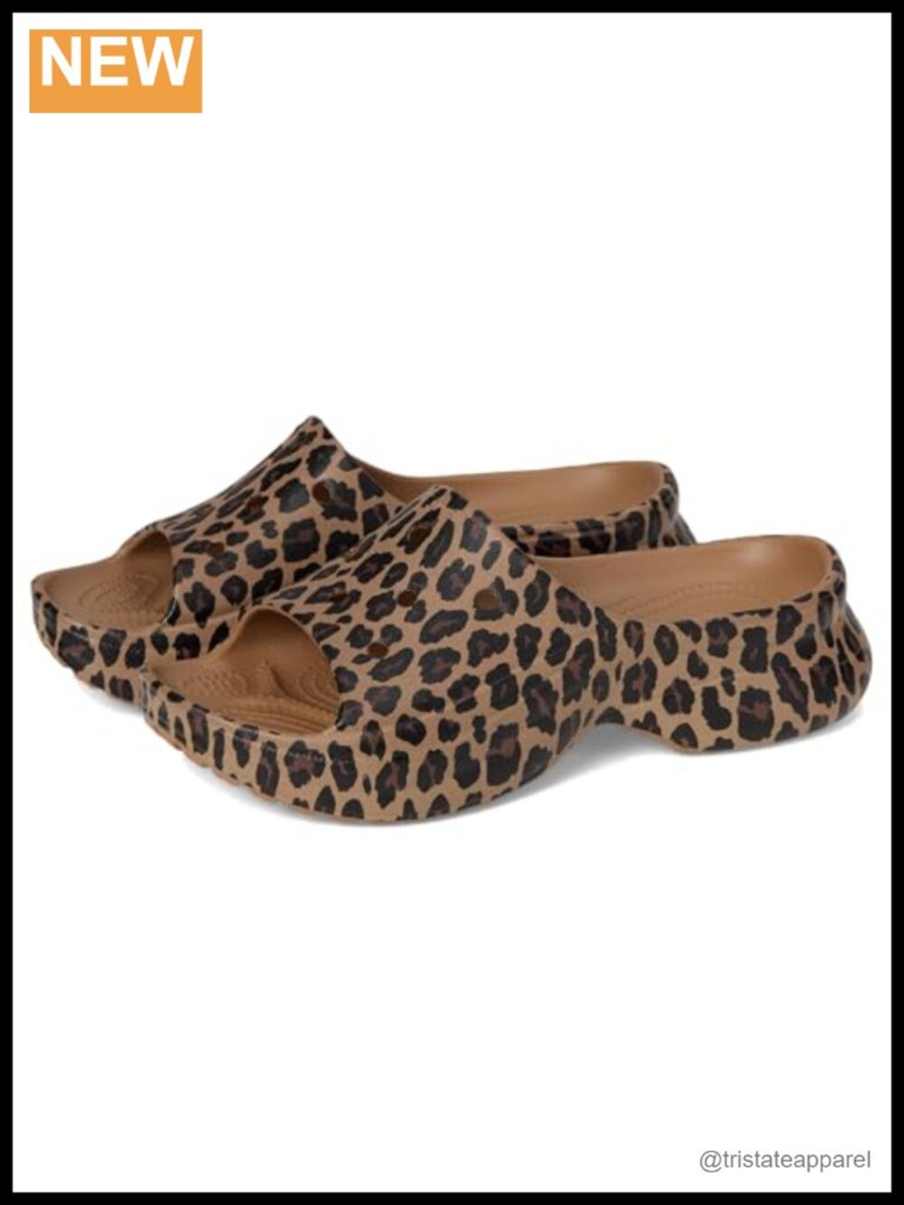 Crocs Bae Slide Platform Sandals EVA Slip On Casual Comfort